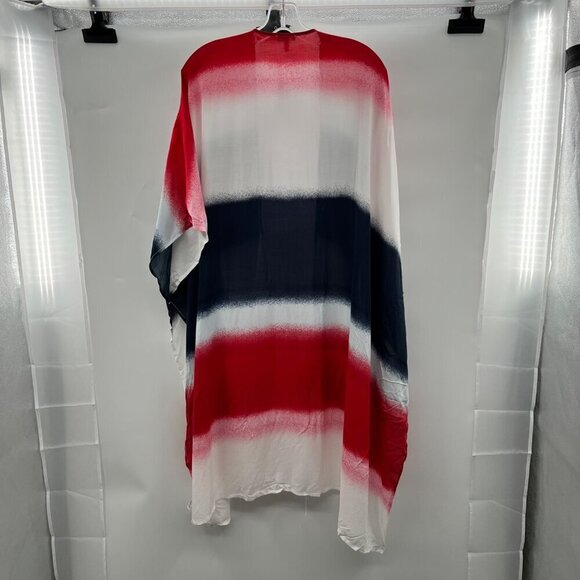 Maurices Women's Open Front Multicolor Striped Lightweight Cardigan One Size NEW - Picture 4 of 9